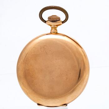 Hunter, pocket watch, 52 mm.