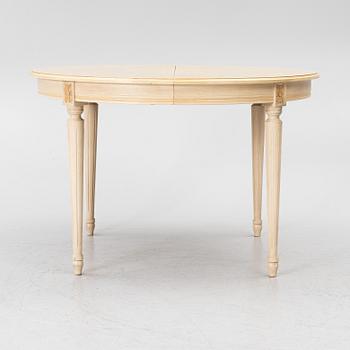 A dining table, Gustavian style, late 20th Century.