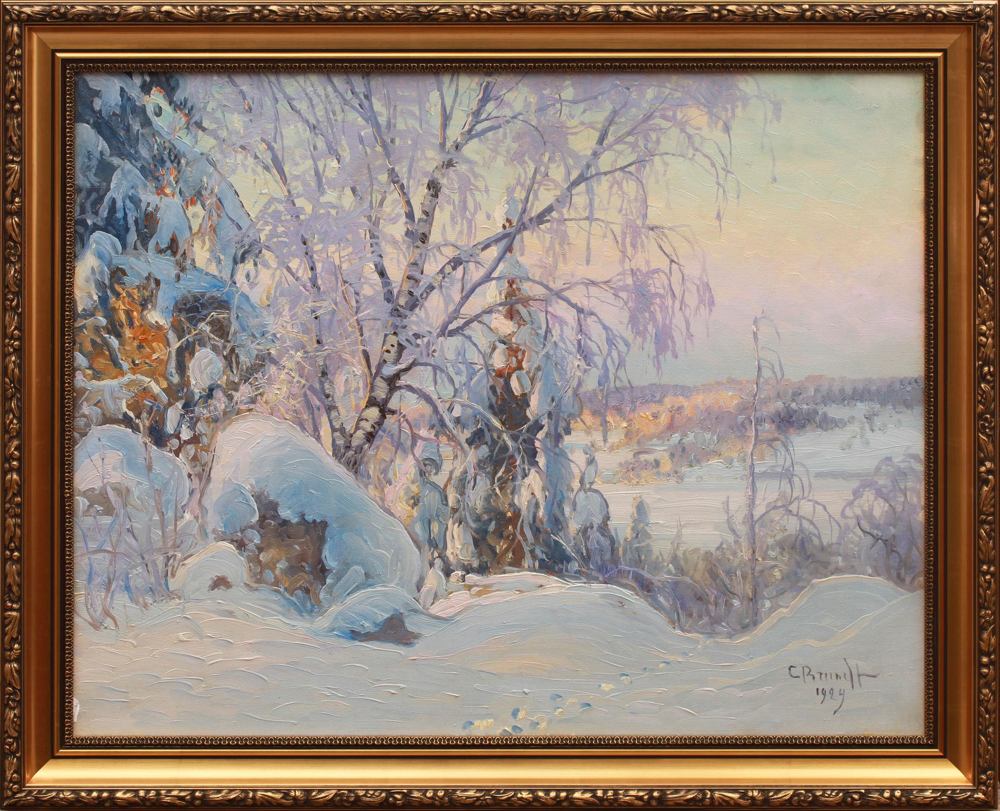 CARL BRANDT, olja på duk, sign och dat 1924.