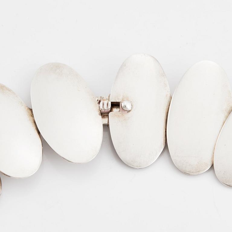 Niels Erik From, collier sterlingsilver, Danmark.