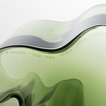 Alvar Aalto, Vas, 50-års jubileumsvas, signerad A. Aalto 1936-1986 Iittala 5340/8000.