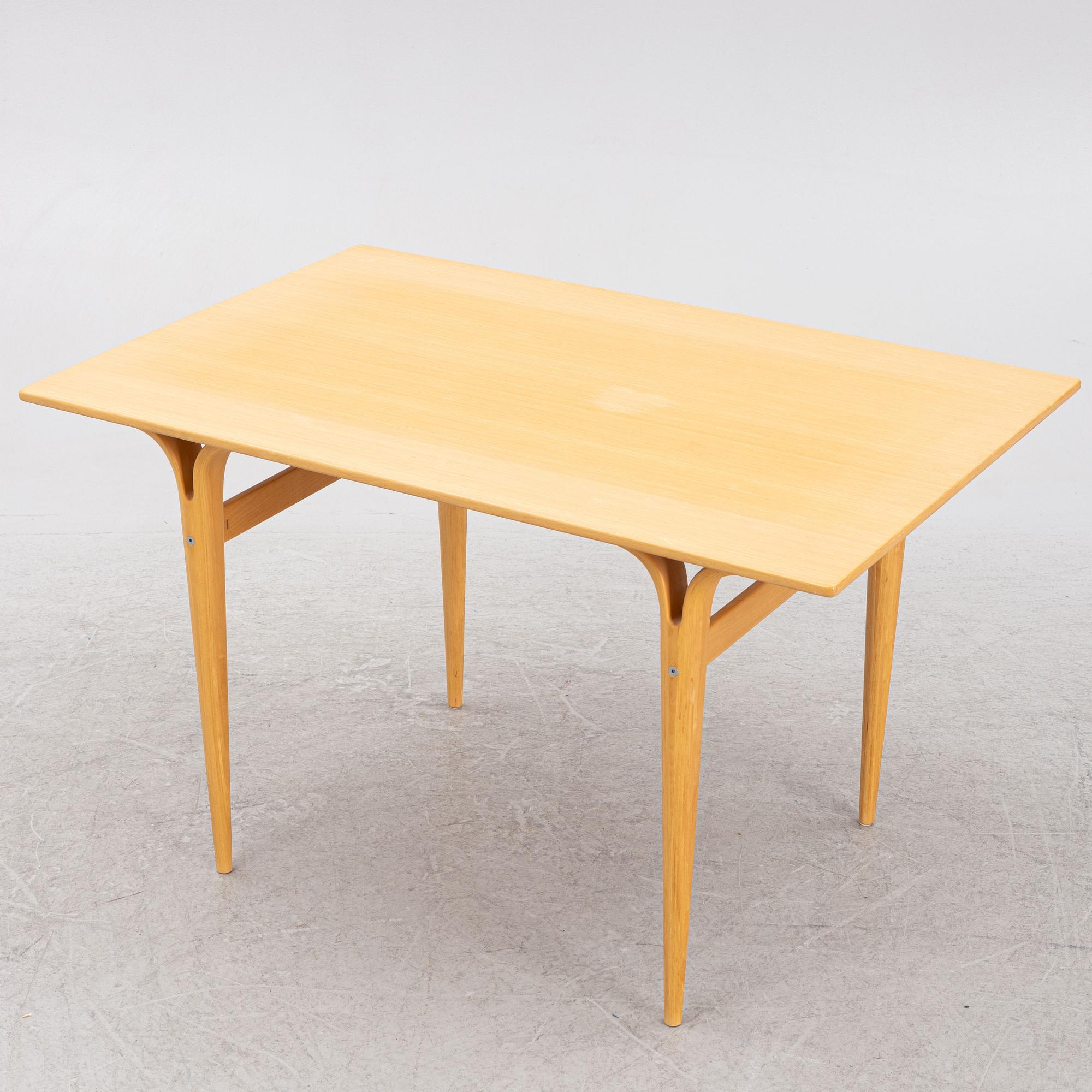 Bruno Mathsson, a coffee table, Firma Karl MAthsson, Värnamo, Sweden, 1972.
