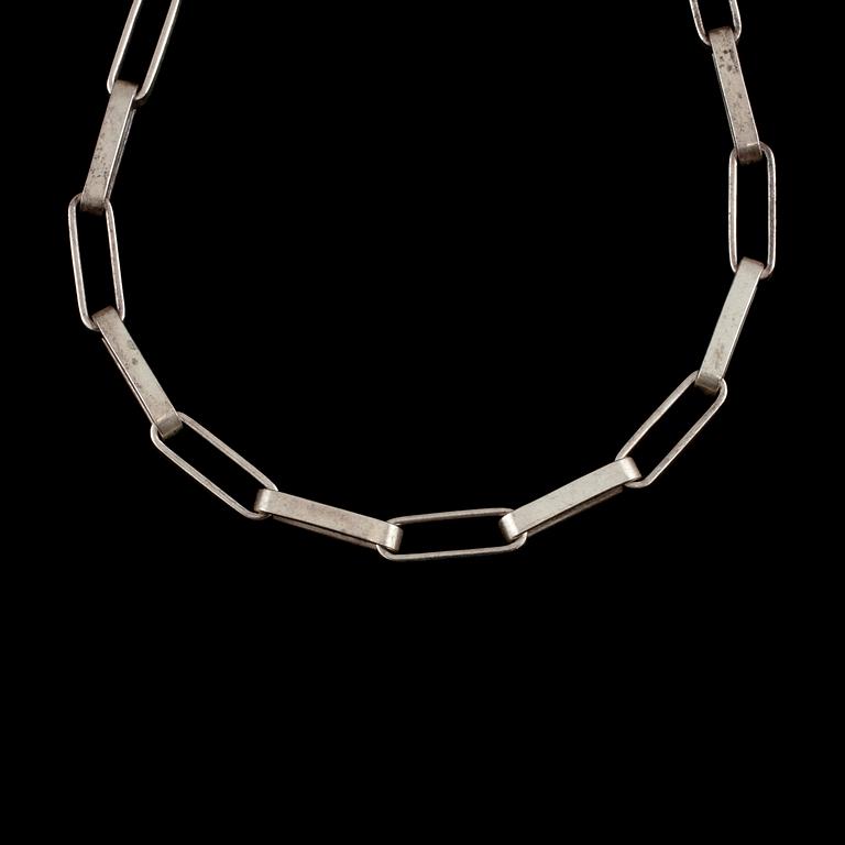 HALSLÄNK, sterlingsilver, Cecilia Johansson, Göteborg 1999. Vikt 68 g.
