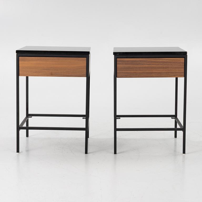 A pair of bedside tables, "Erin Side Table", Ruth & Joanna, 2000s.