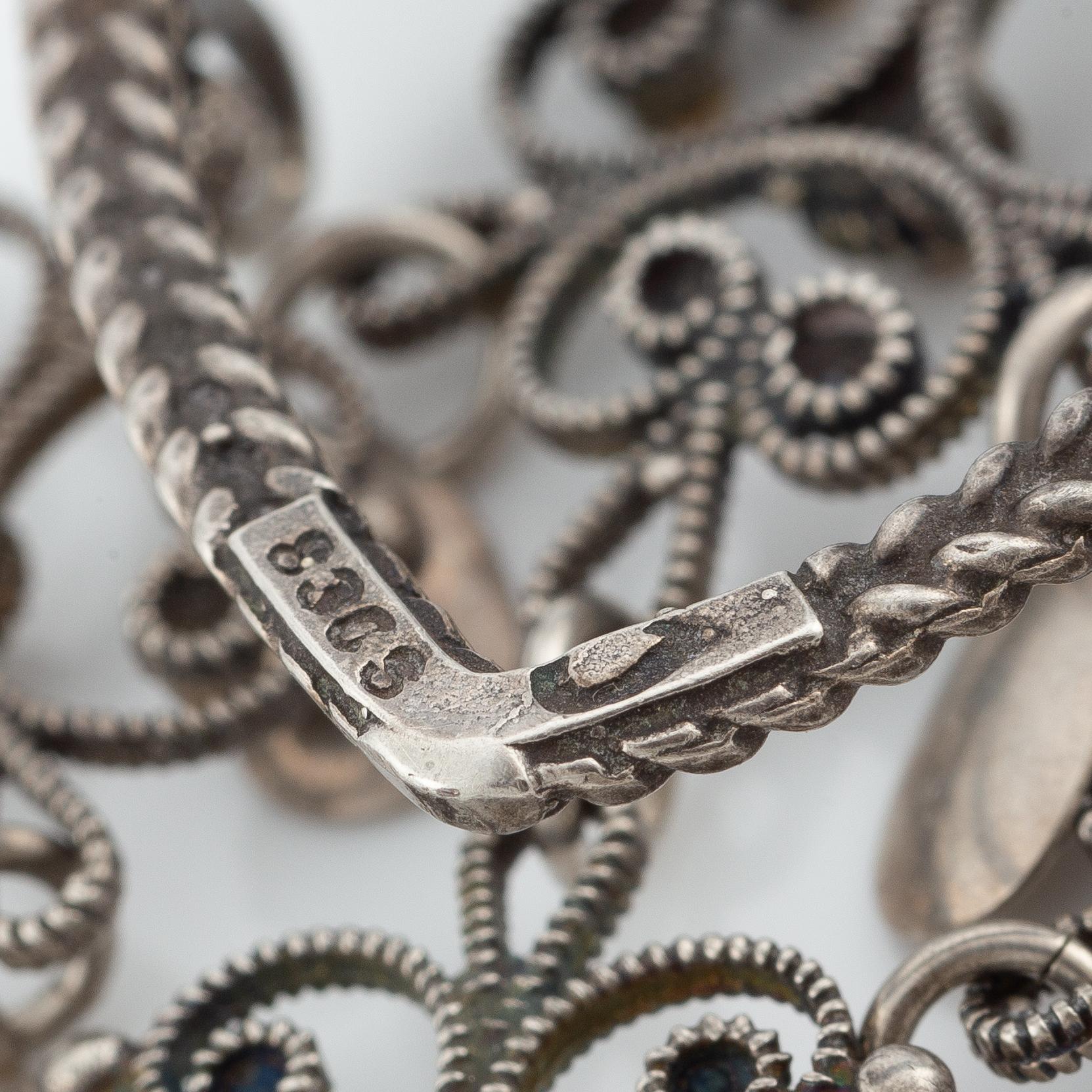 A brooch, silver, possibly Norway.
