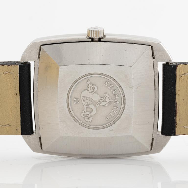 Omega, Seamaster "Compressor", armbandsur, 33.5 x 33.5 mm.