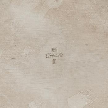 A silver plate wine cooler from Christofle.