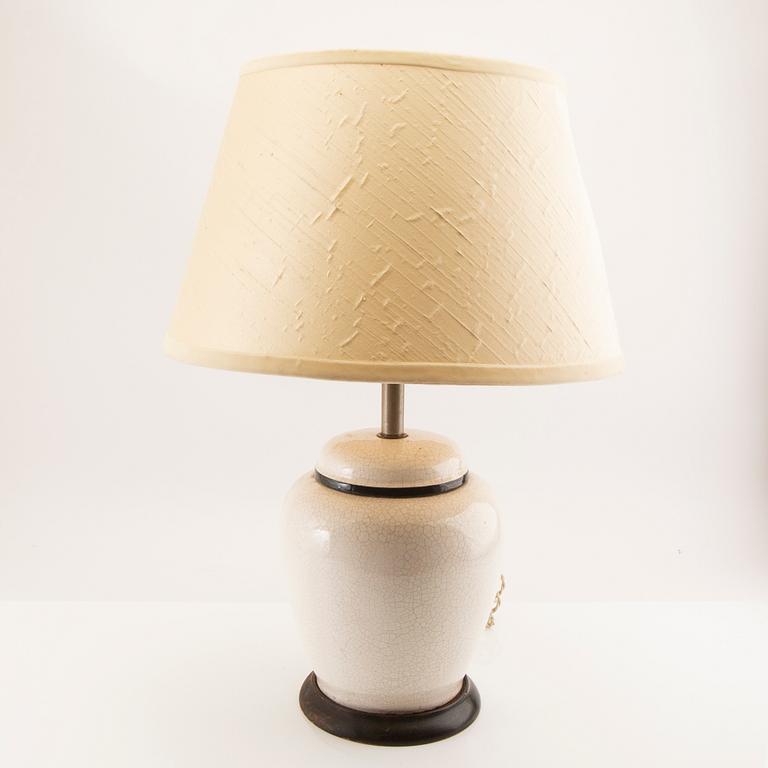 Table lamp France first half/mid 20th century porcelain.