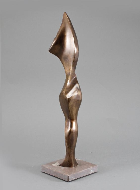 STAN WYS, skulptur, brons, signerad, numrerad 3/4 och daterad 1998.