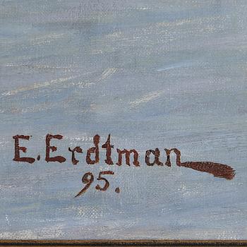 ELIAS ERDTMAN, olja på duk, signerad och daterad -95.