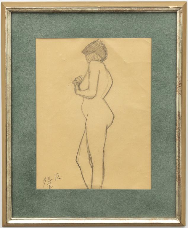 Ivan Aguéli, Standing model.