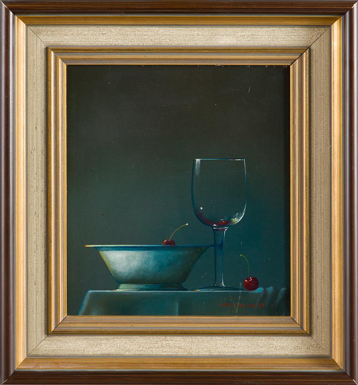 Jan Palmu, Stilleben med körsbär.