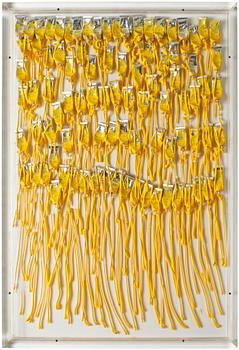 742. Arman (Armand Pierre Fernandez), Yellow paint tubes.