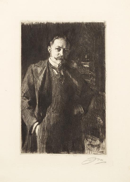 Anders Zorn, "E. R. Bacon".