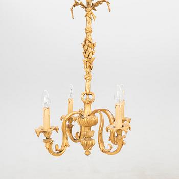 Chandelier in Rococo style, early 20th century.