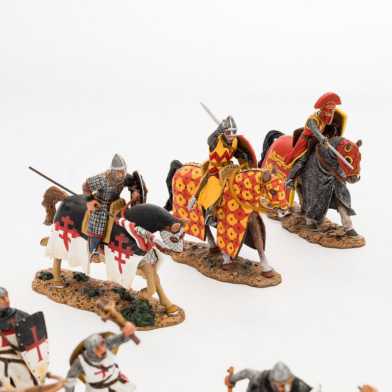 King & Country, kokoelma miniatyyrihahmoja, 20 kpl, "Crusader Cross & Crescent", Hong Kong, 2006-2007.