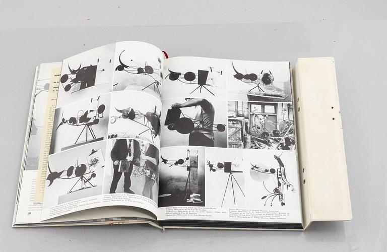 Jean Tinguely, after, "Méta" book, by K.G. Pontus Hultén. Moderna Museet, Stockholm,  1972.
