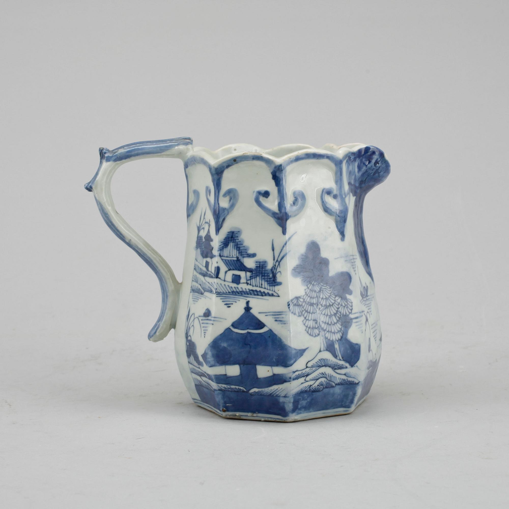 KANNA, porslin, Kina, 1800/1900-tal.