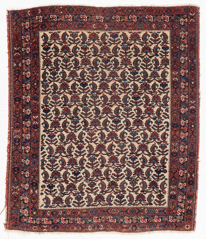 Rug, Afshar, antique, approx. 118 x 101 cm.