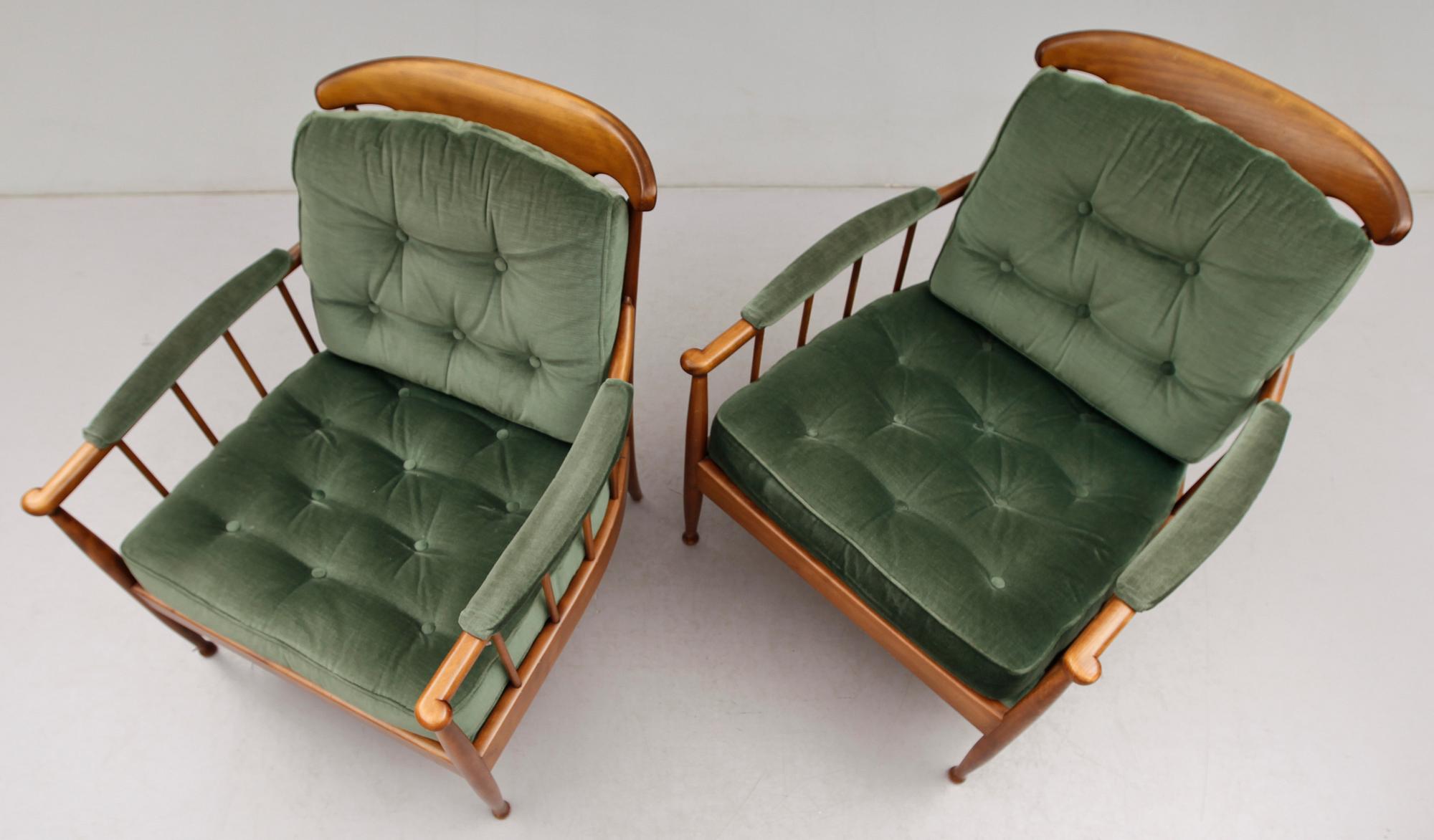 FÅTÖLJER, 1 par, "Skrindan", Kerstin Hörlin Holmquist, OPE-möbler.