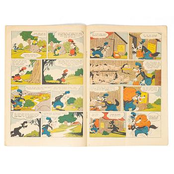 Comic book, Kalle Anka & Co, no. 6, 1949.