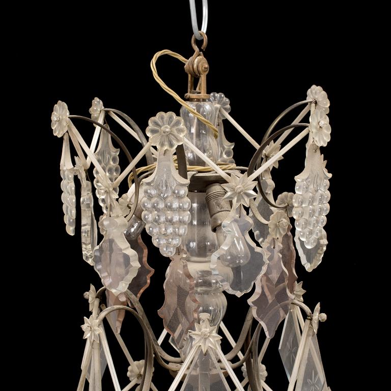 a rococo-style chandelier from the first half of the 20th century.
