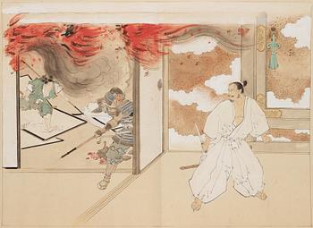 MAKIMONO, Japan, tidigt 1900-tal.