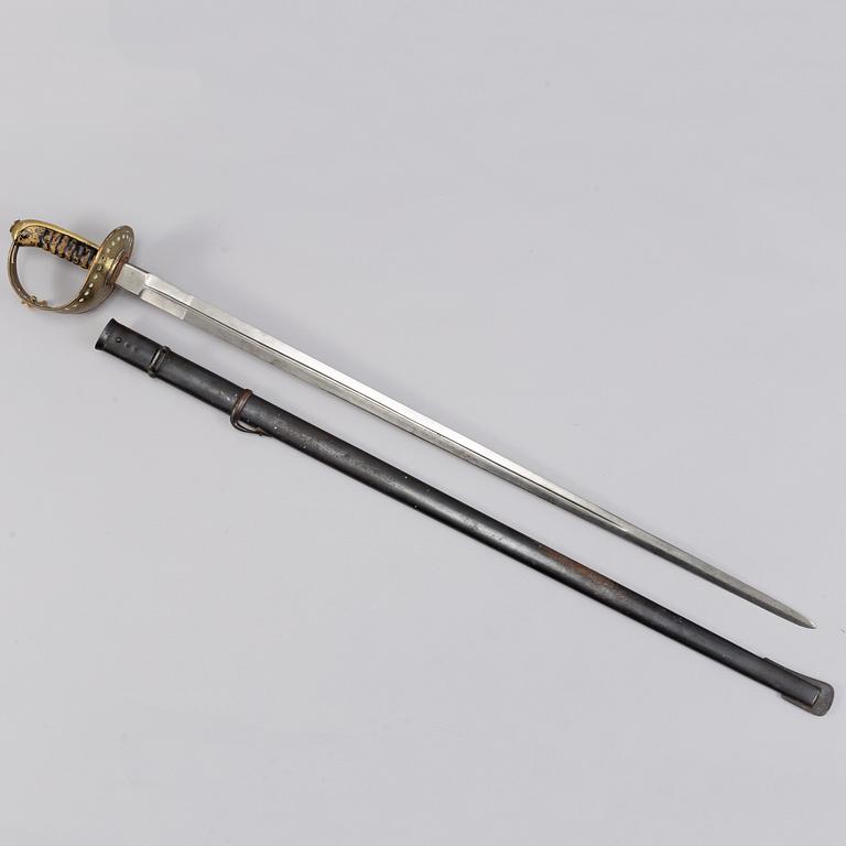 Two Swedish cavalry swords 1893 pattern.