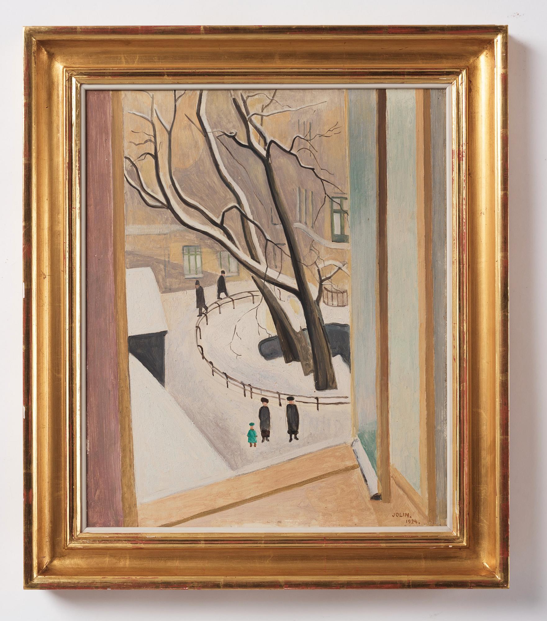Einar Jolin, View over Centralbadet.