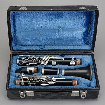 KLARINETT I FODRAL, Henri Selmer, Paris, 1900-tal.