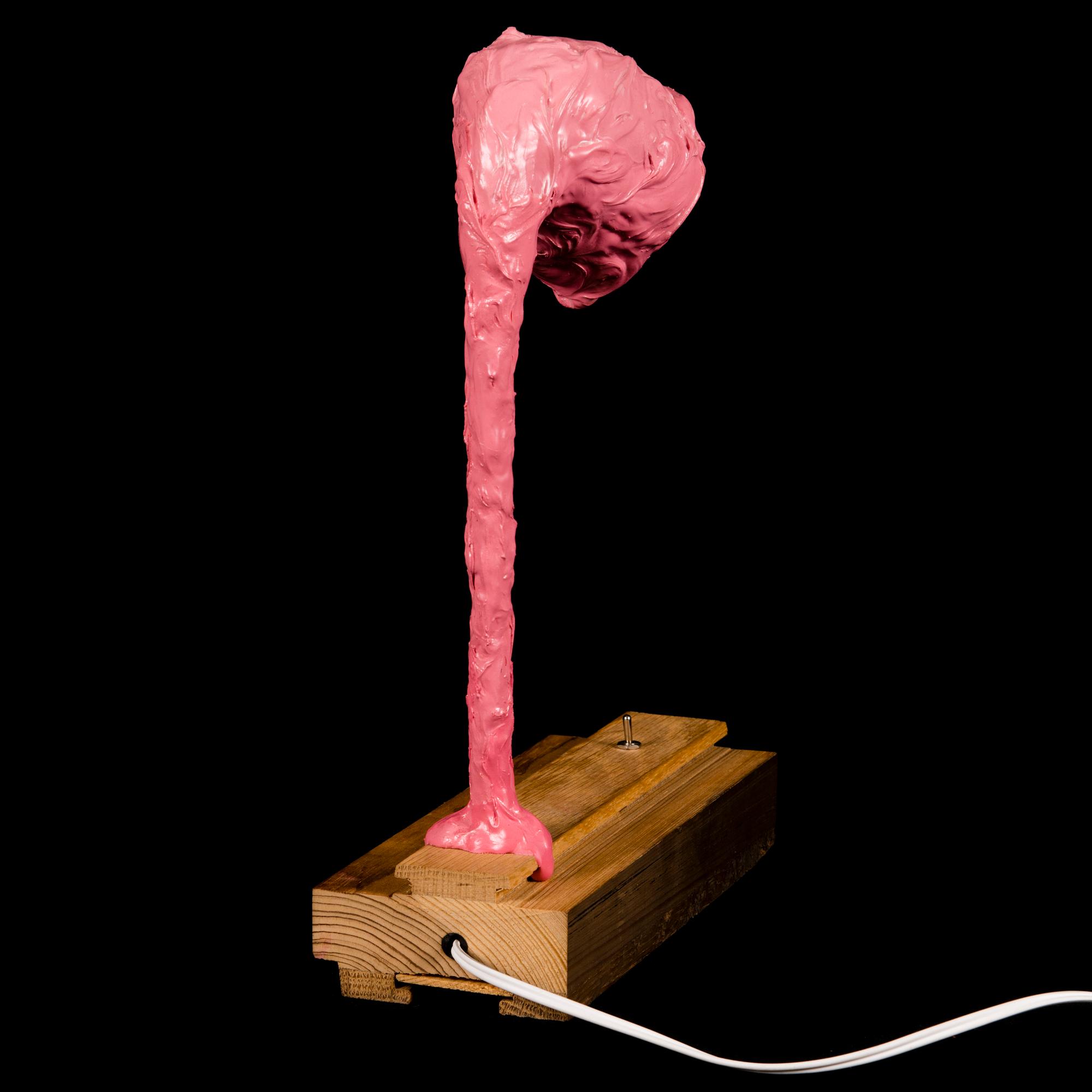 TEEMU SALONEN, a 'Steve' table lamp/sculpture signed Teemu Salonen 2016.