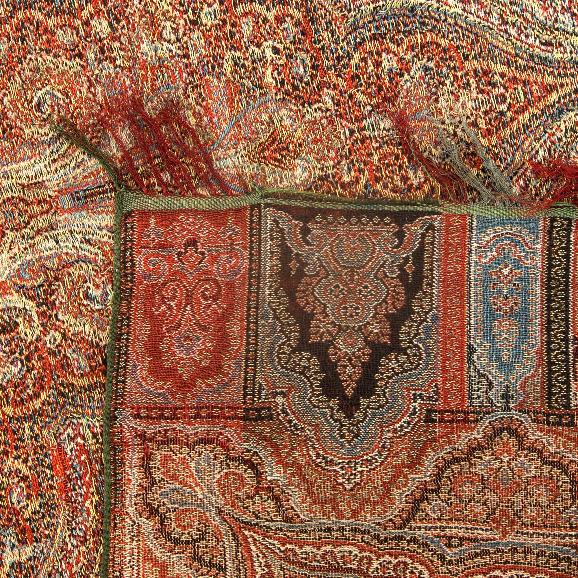 SJAL sk Paisley-sjal omkring 1900 ca 315 x 148 cm.