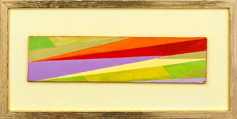 Torsten Esbjörnsson, oil on panel, signed a tergo and dated.