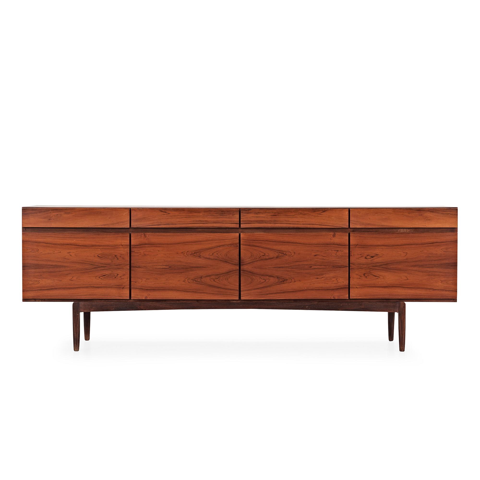 Ib Kofod-Larsen, A palisander sideboard, Faarup Møbelfabrik, Denmark 1960's.