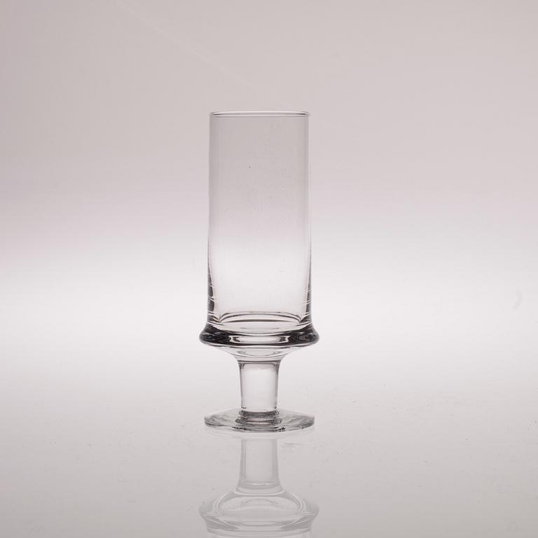 GLASSERVIS, 50 delar, "Marski" Tapio Wirkkala, Iittala 1900-talets slut.