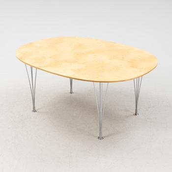 Bruno Mathsson & Piet Hein, a 'Superellips' table, Mathsson International, Sweden, second half of the 20th century.