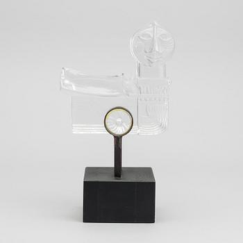 BERTIL VALLIEN, skulptur glas, Boda Åfors bruk.