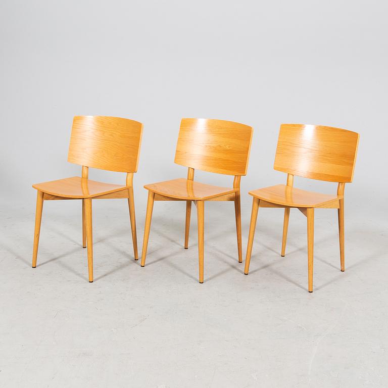 Jonas Lindvall, stolar 5 st "Oak" för Skandiform 2000-tal.