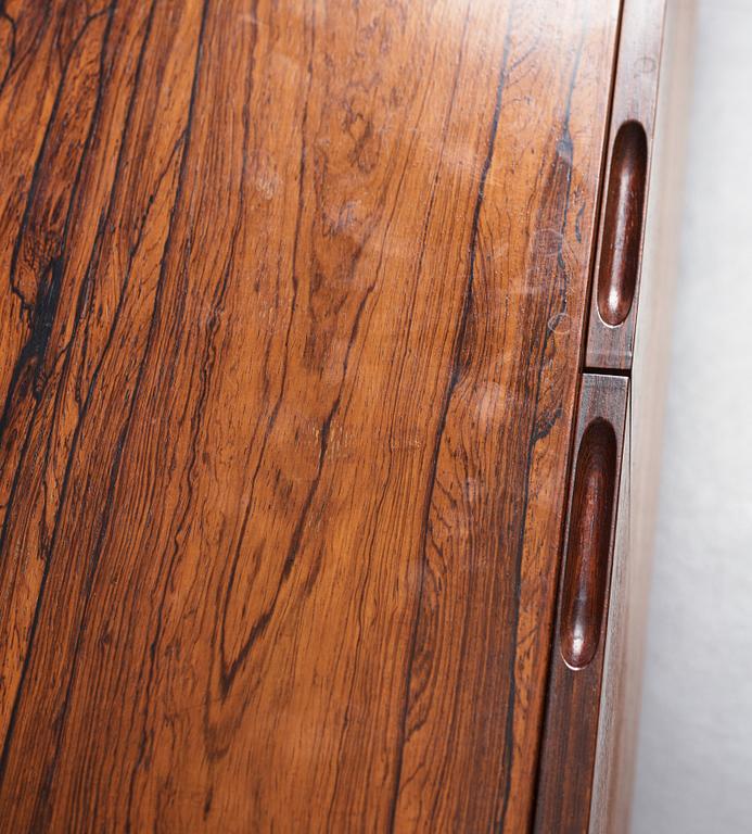 Ib Kofod-Larsen, a palisander veneered sideboard, Seffle Möbelfabrik, Sweden 1960s.