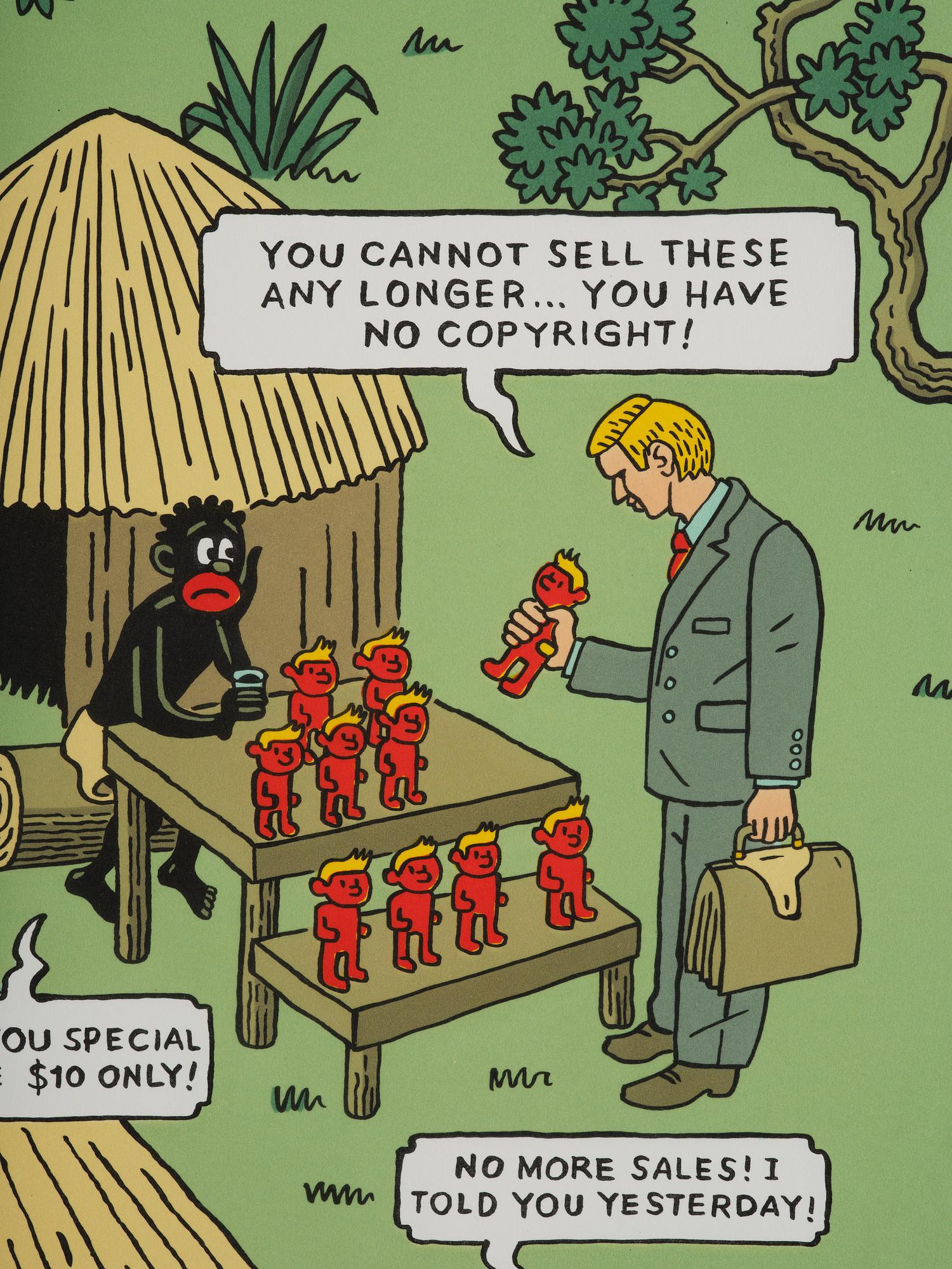 Anton Kannemeyer, "Moulinsart Lawyers I".