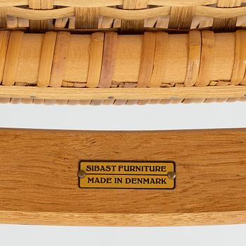 Sørens Flenstedt, stolar 6 st, Sibast, Danmark, 1960-tal.