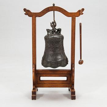 Temppelikello, pronssi, Ming-dynastia (1368-1644).