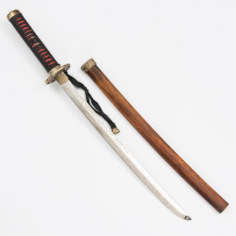 A decorative sword, second half of 20th Century.