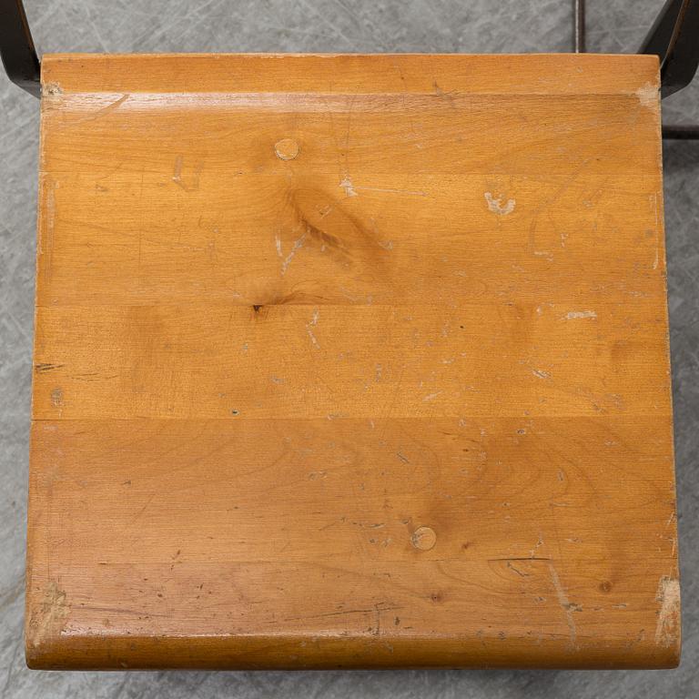 ARTHUR LINDQVIST, stolar, 4 st, Grythyttans Stålmöbler, 1900-talets första hälft.