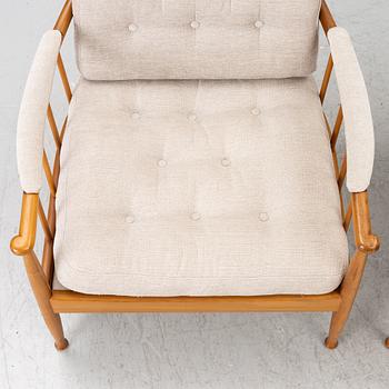 Kerstin Hörlin-Holmquist, A pair of armchairs, 'Skrindan', OPE möbler.
