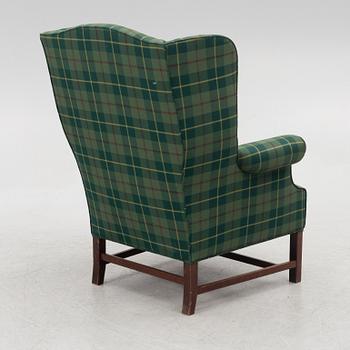 Ear flap armchair, second half of the 20th Century.