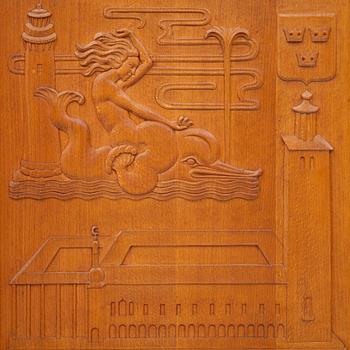 Ulla Fogelklou-Skogh, barskåp, Bodafors, 1900-talets första hälft.