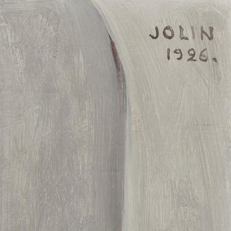 EINAR JOLIN, olja på duk. Sign o dat 1926.