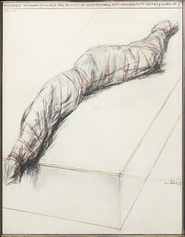 CHRISTO & JEANNE-CLAUDE, colour screenprint, 1973, signed in pencil and numbered 33/120.