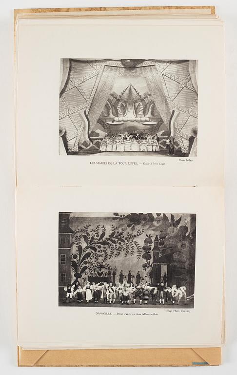 Bok, "Les Ballets Suédois dans l'Art Contemporain", Editions du Trianon, Paris, 1931.